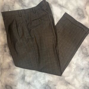 Ralph Lauren Brown Plaid Dress Pants